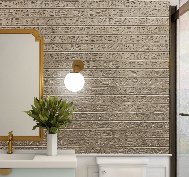 Fototapet kunst gammel skrift tekstur - Tenstickers