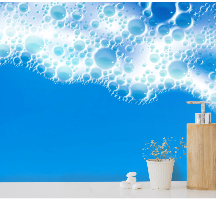 Fototapet natur bølge design - Tenstickers