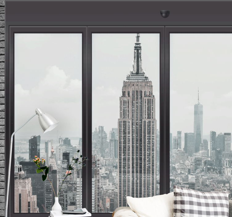Fototapet new york empire state bybilde - Tenstickers