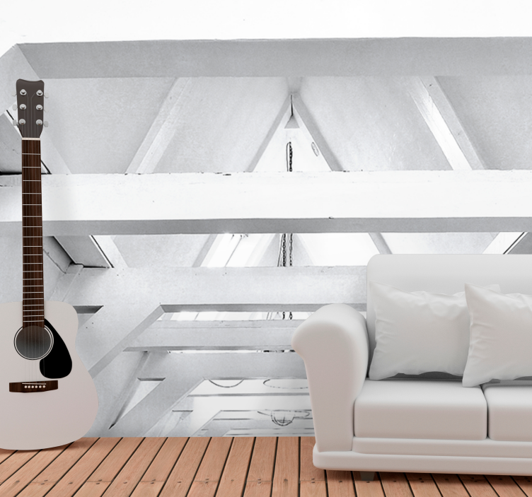 Fototapet tekstur arkitektonisk struktur - Tenstickers