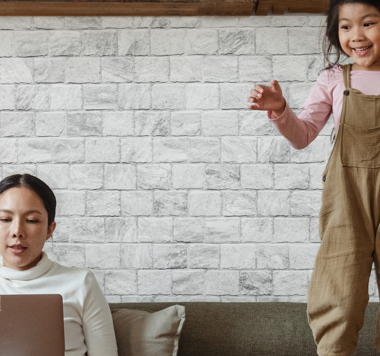 Hvit murstein tekstur murstein fototapet - Tenstickers