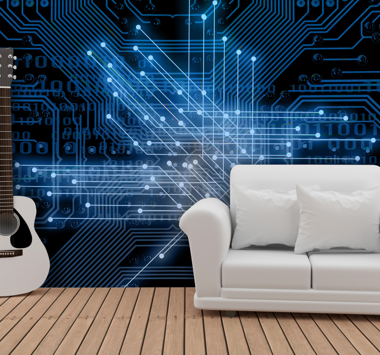 Soverom fototapeter sammenkoblinger - Tenstickers