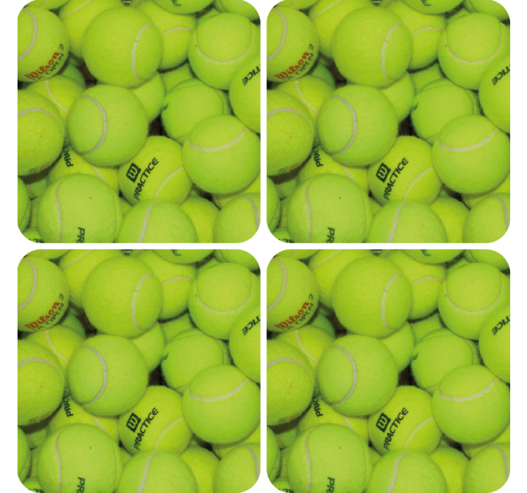 Fantastisk tennisballbaner - Tenstickers