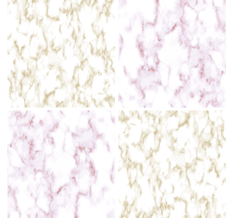 Naturlig marmor cup coaster - Tenstickers