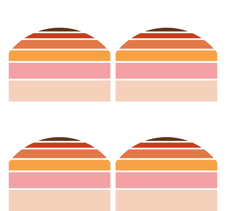 70-tallets solstripe på 70-tallet - Tenstickers