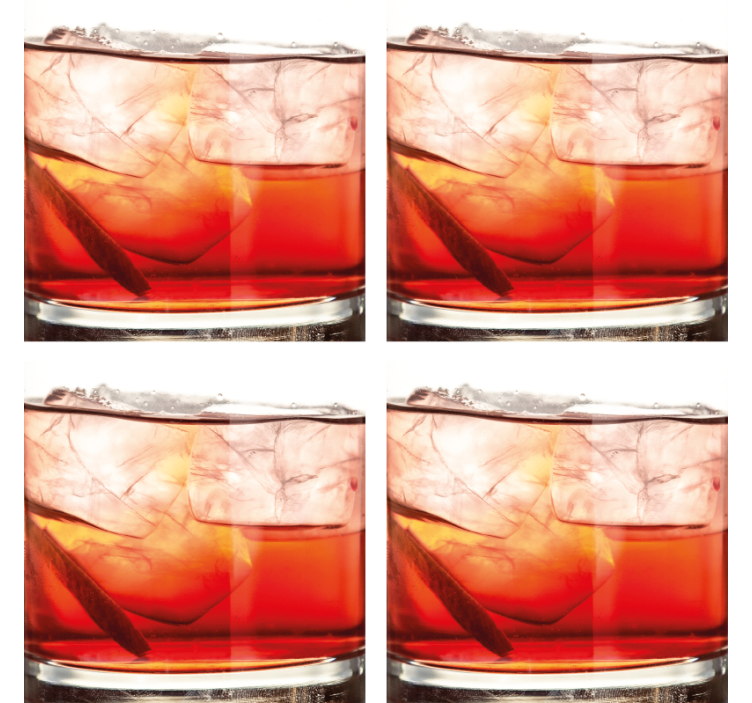 Cocktailmotiv moderne coasters - Tenstickers