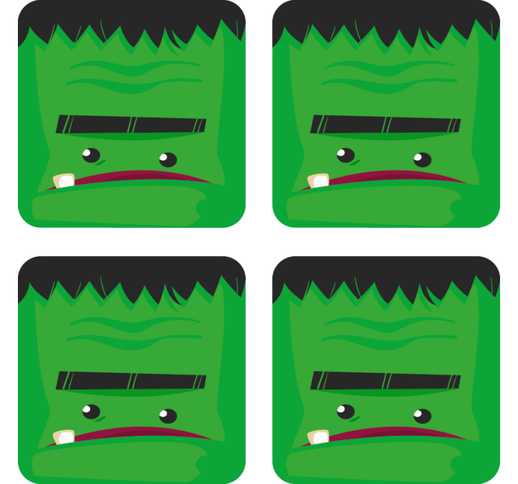 Frankenstein monster halloween-dalbane - Tenstickers