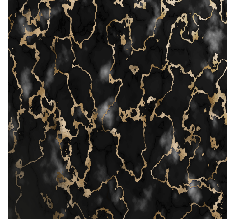 Marmor svart mønster moderne coasters - Tenstickers