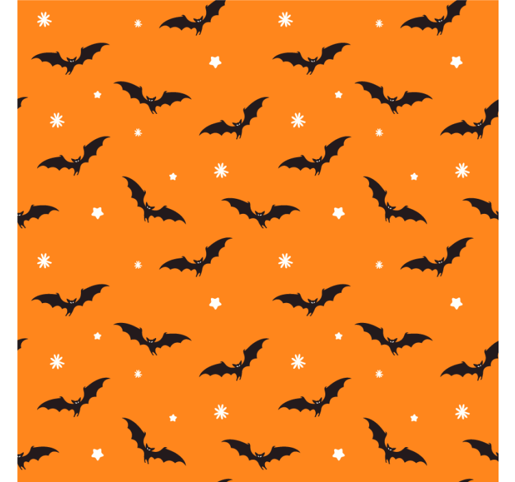 Flaggermus halloween drink coaster - Tenstickers