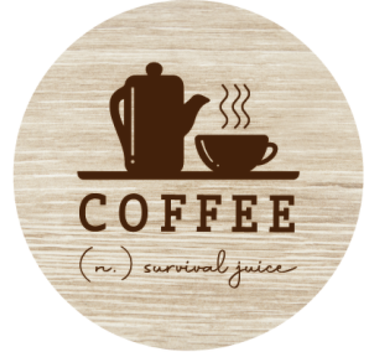 Kaffe - overlevelsesjuice underlag sagn - Tenstickers