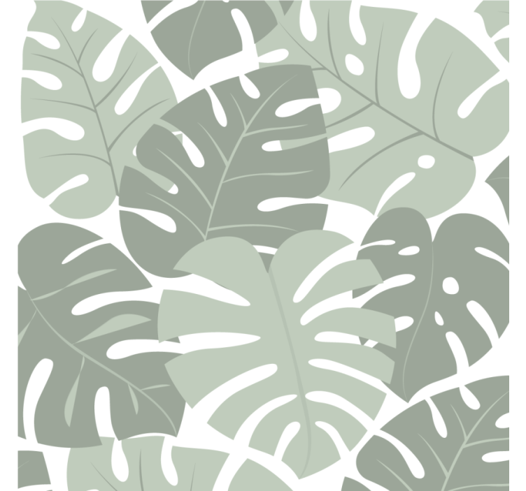 Moderne monstera blader underlag moderne - Tenstickers