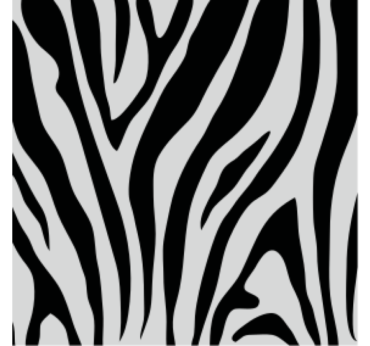 Zebra stripe pattern underlag - Tenstickers