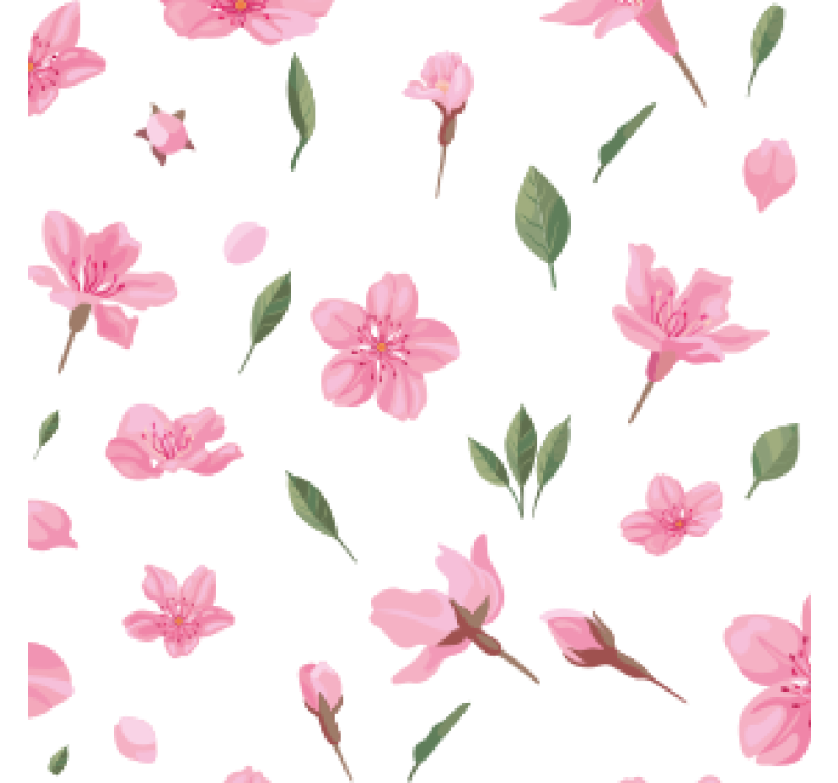 Floral inspirert underlag øl - Tenstickers