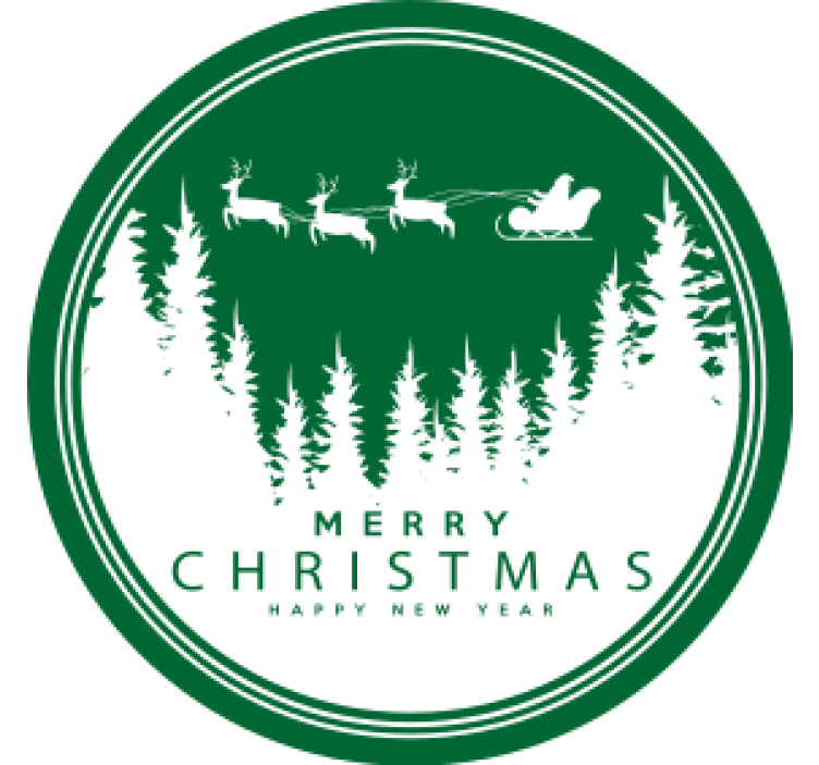 God jul med juleteppe underlag jul - Tenstickers