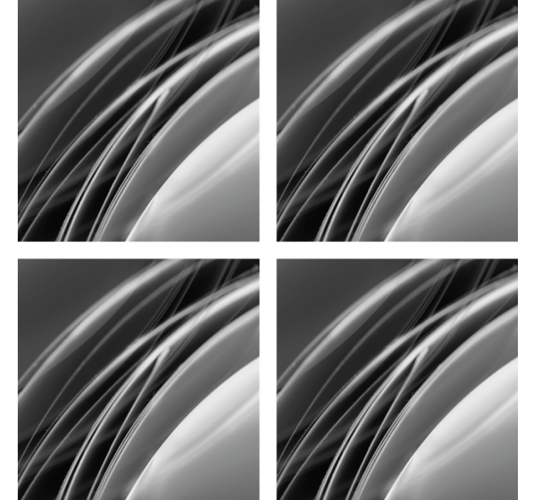 Abstrakt bølgemønster underlag - Tenstickers