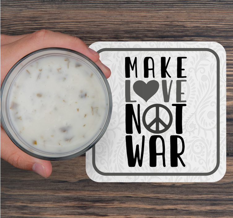 Elsk ikke krigssitat underlag sagn - Tenstickers