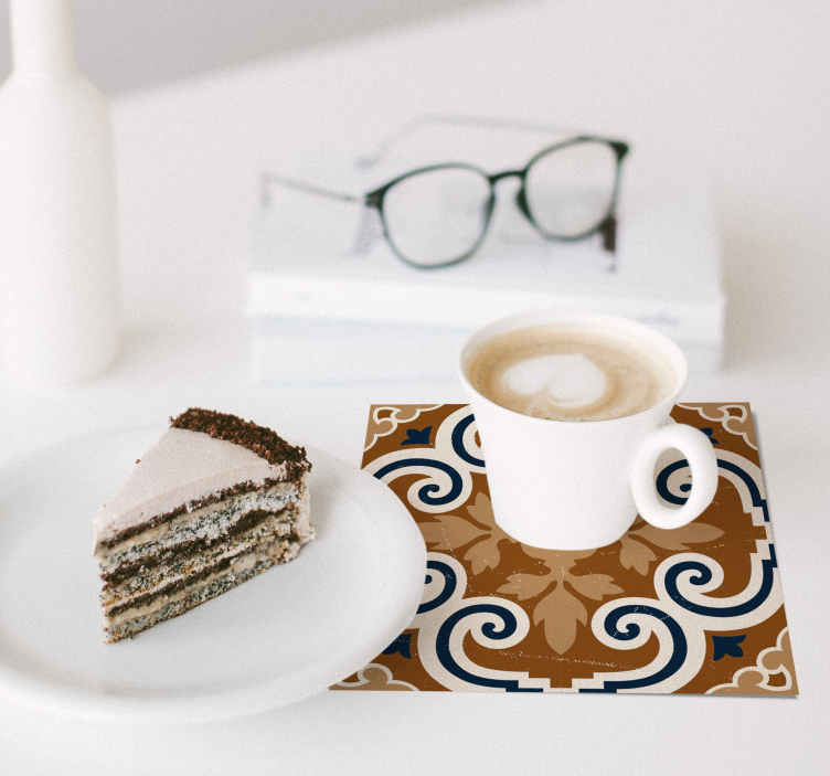 Fliser i sementstil underlag fliser - Tenstickers