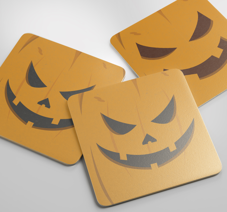 Forskjellige gresskarunderlag halloween - Tenstickers