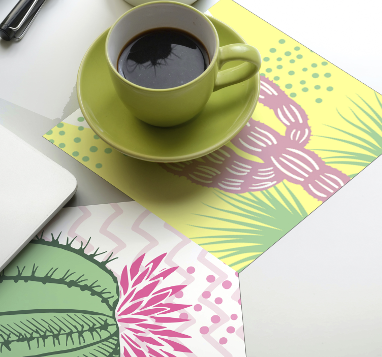 Kaktus utvalg moderne coaster - Tenstickers