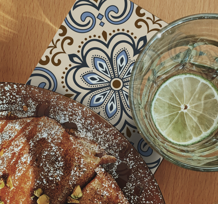 Blomsterdekorasjoner med blomsterfliser - Tenstickers