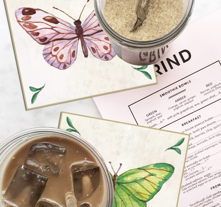 Sommerfugler fliser sommerfugl dalbane - Tenstickers