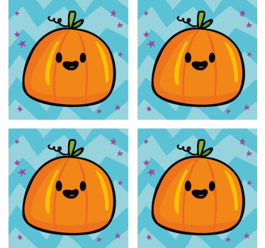 Gresskar halloween drink coaster - Tenstickers