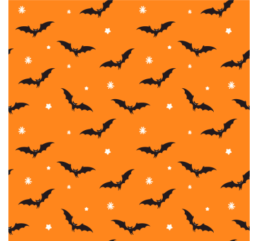 Flaggermus halloween drink coaster - Tenstickers