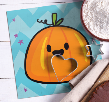 Gresskar halloween drink coaster - Tenstickers