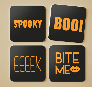 Skummel halloween-dalbane - Tenstickers