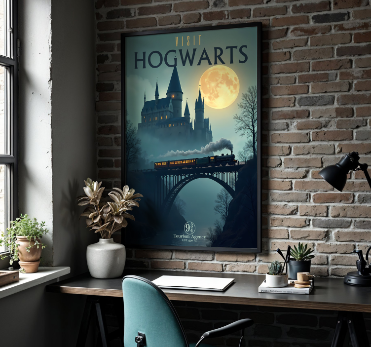 Besøk hogwarts Plakat tenåringer - Tenstickers