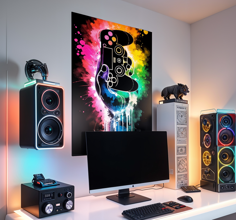 gamer videospillplakat - Tenstickers