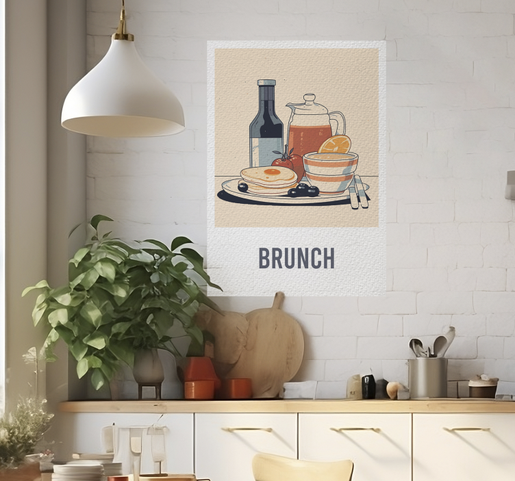 Herlig brunch plakat kjøkken - Tenstickers