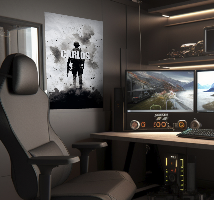 Krigssoldat Plakat tenåringer - Tenstickers