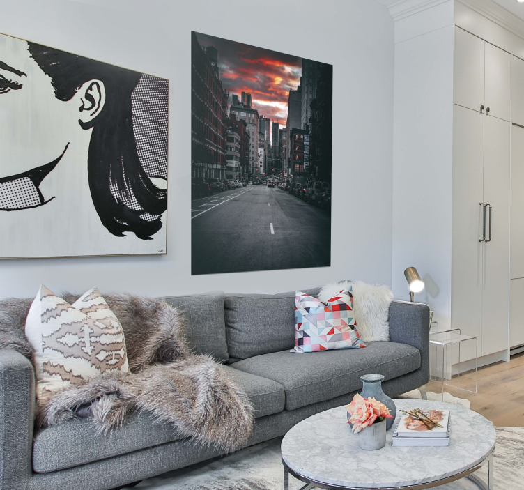 New york city street plakat - Tenstickers