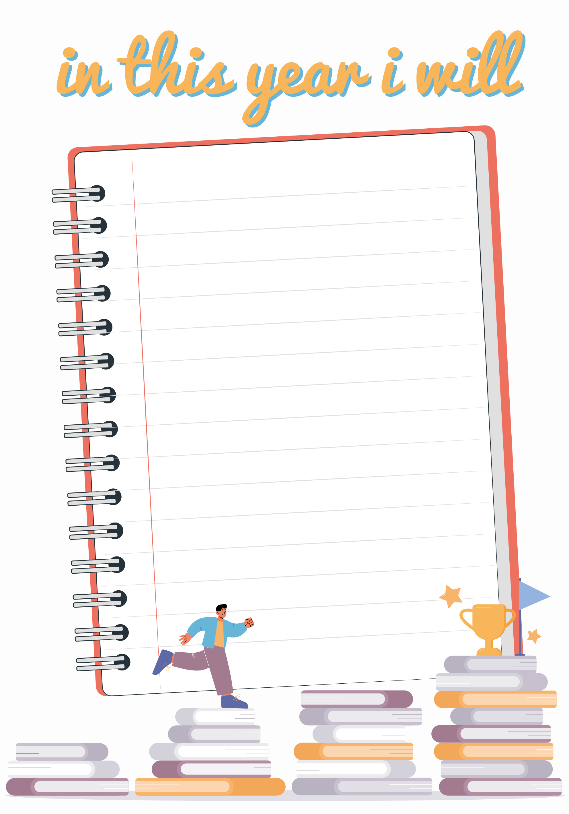 Plakat med årets mål - Tenstickers