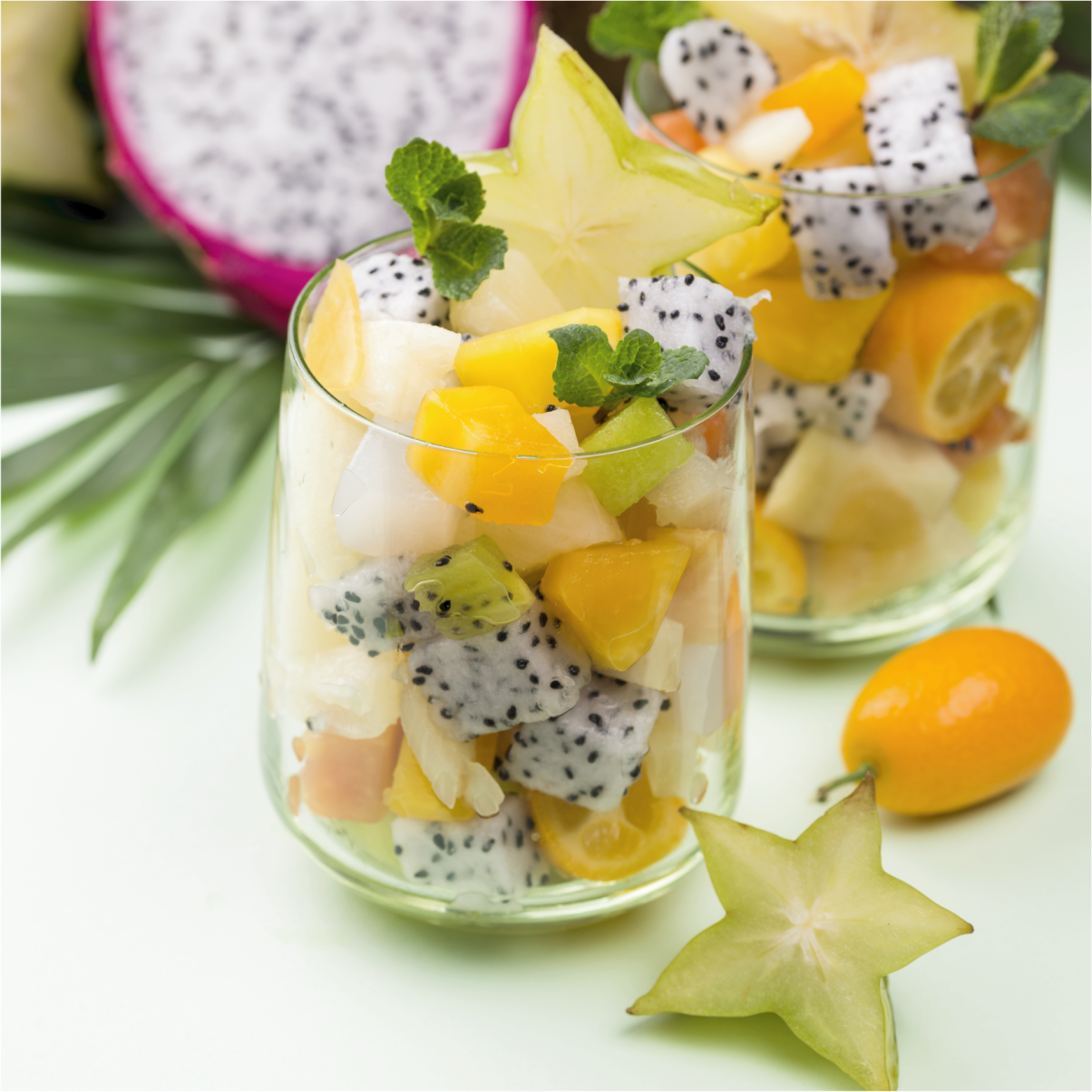 Mango og grønne briller kjøkken plakater - Tenstickers