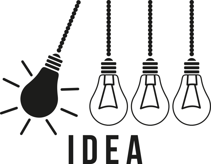 Kontor plakat med fin designidé - Tenstickers