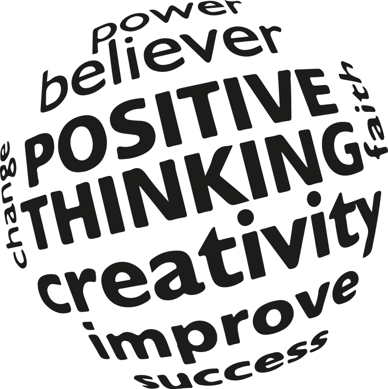 Kontor plakat tro på forbedring - Tenstickers