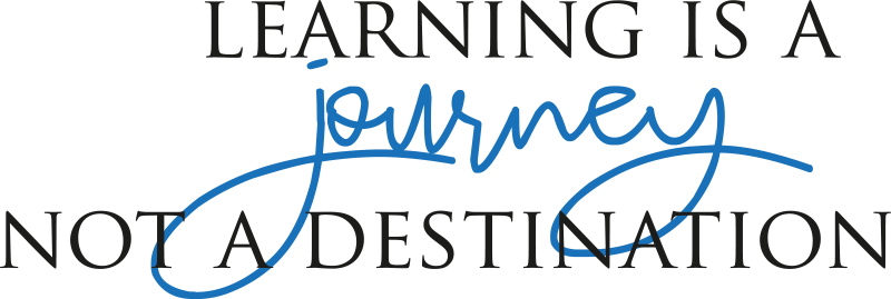 Inspirasjonsord om reisen kontor plakat - Tenstickers