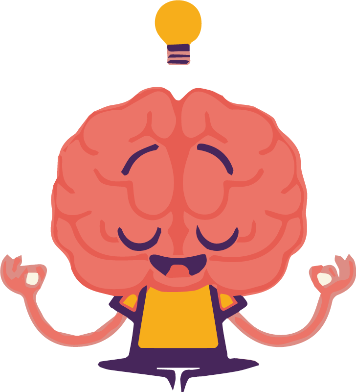 Zen hjerne kontor plakat - Tenstickers