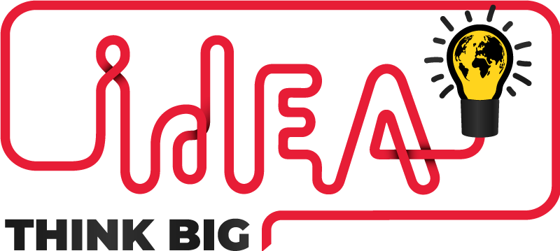 Kontor plakat tenk stort lyspære - Tenstickers