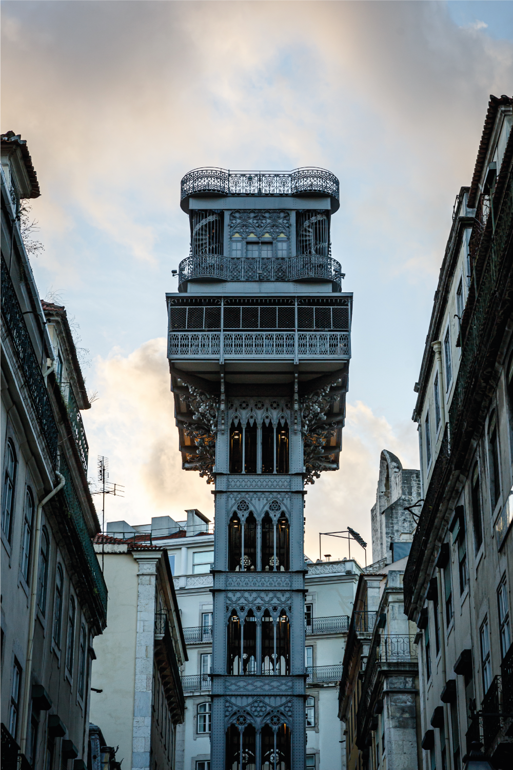 Plakate stue lisboa heis - Tenstickers