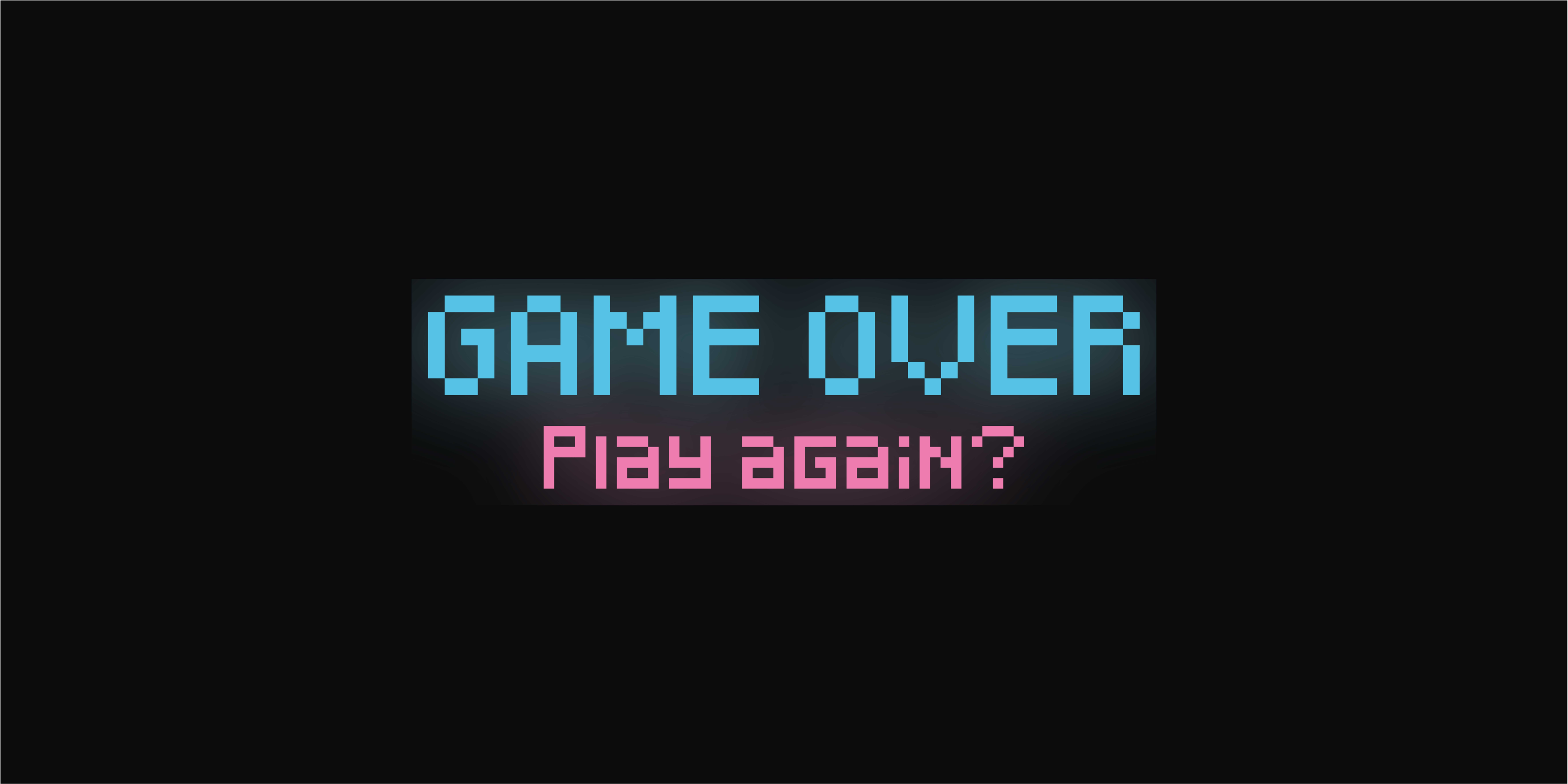 Videospillplakat game over spill igjen grafikk - Tenstickers