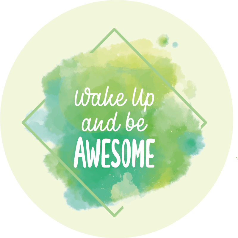 Tekstplakat slipp løs det ekstraordinære - Tenstickers