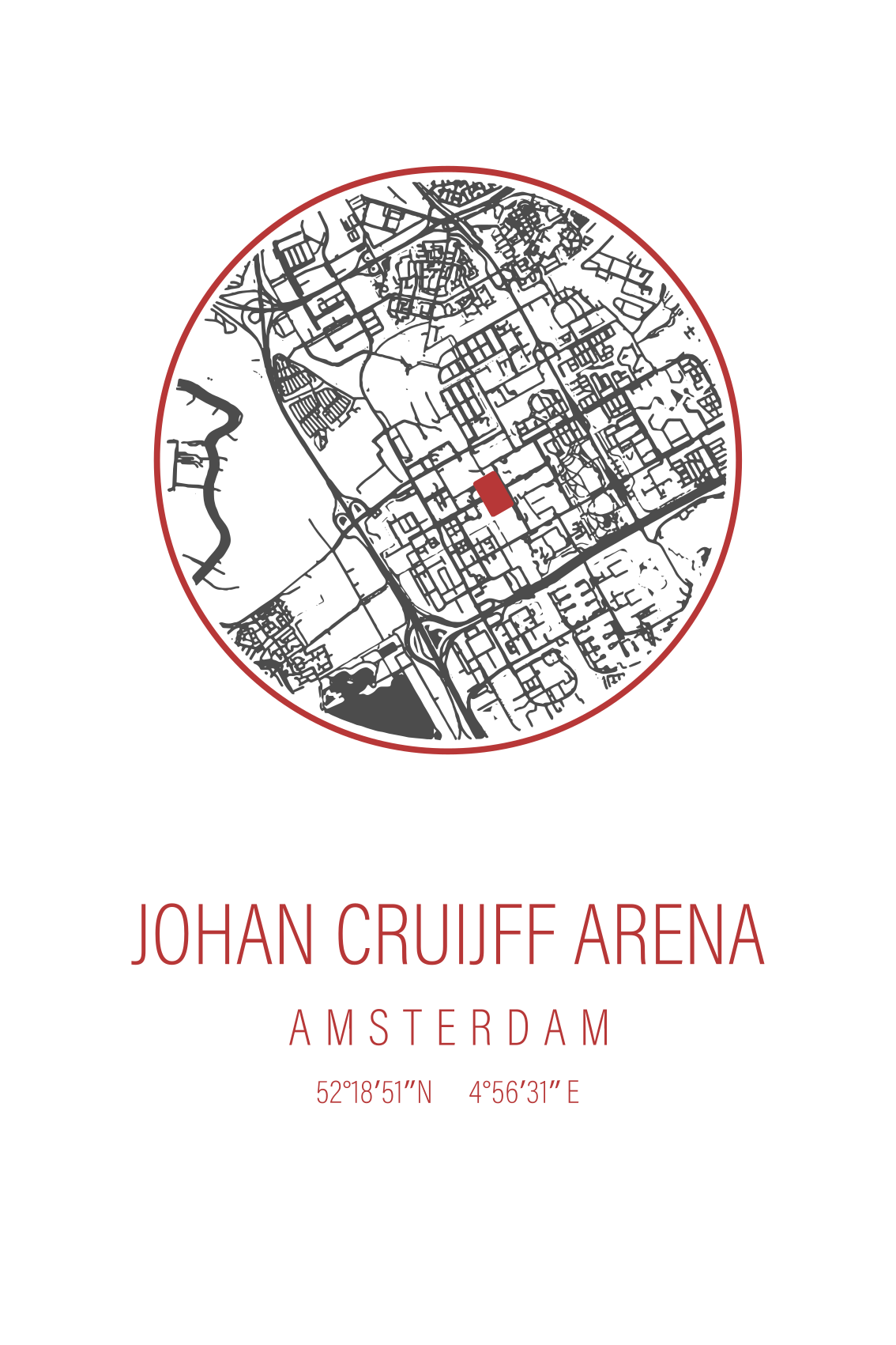Sportsplakater amsterdam arena - Tenstickers