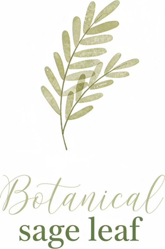 Personlig plakat med botanisk salvieblad - Tenstickers