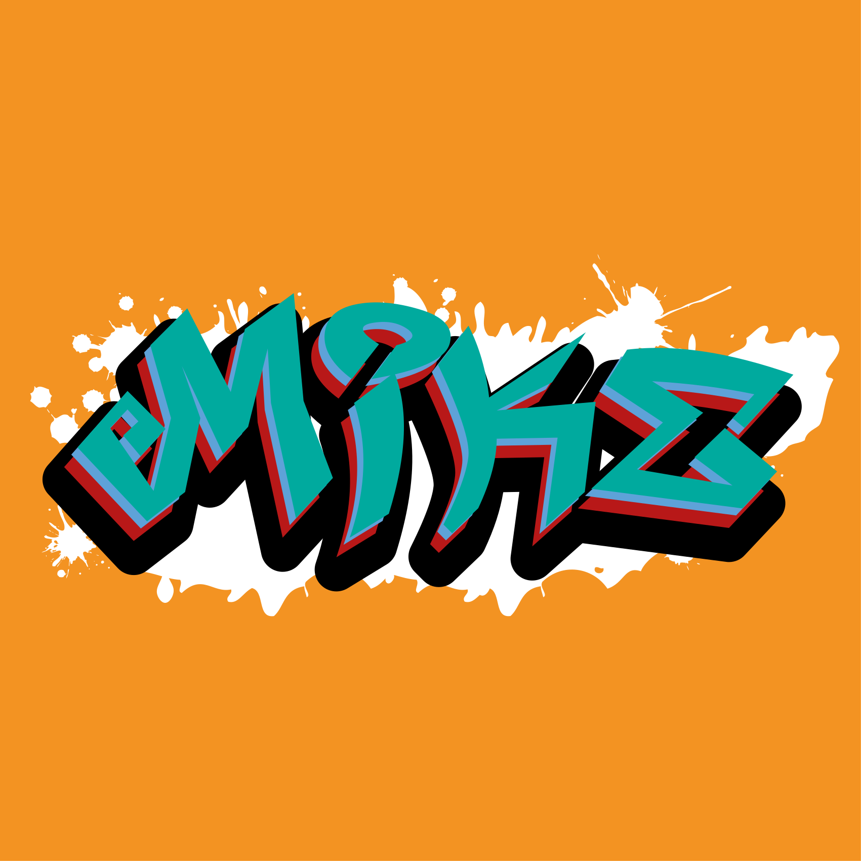 Personlig plakat med stilfull typografi - Tenstickers