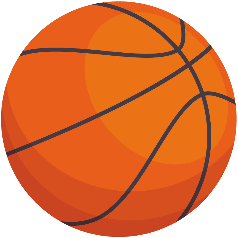 Sportsplakat med basketballmotiv - Tenstickers