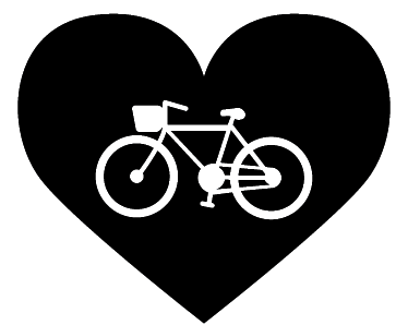 Sykkelplakat jeg elsker sykler - Tenstickers