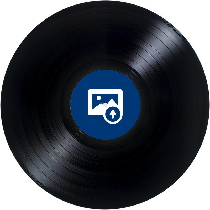 Musikalsk plakat tilpassede vinylklistremerker - Tenstickers